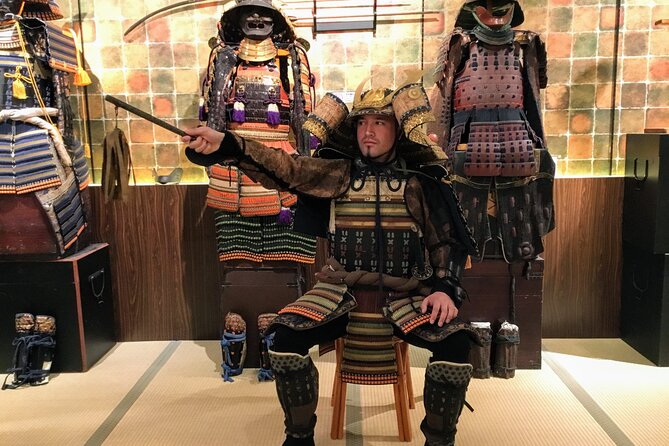 Wear Samurai Armor at SAMURAI NINJA MUSEUM TOKYO With Experience - Sum Up