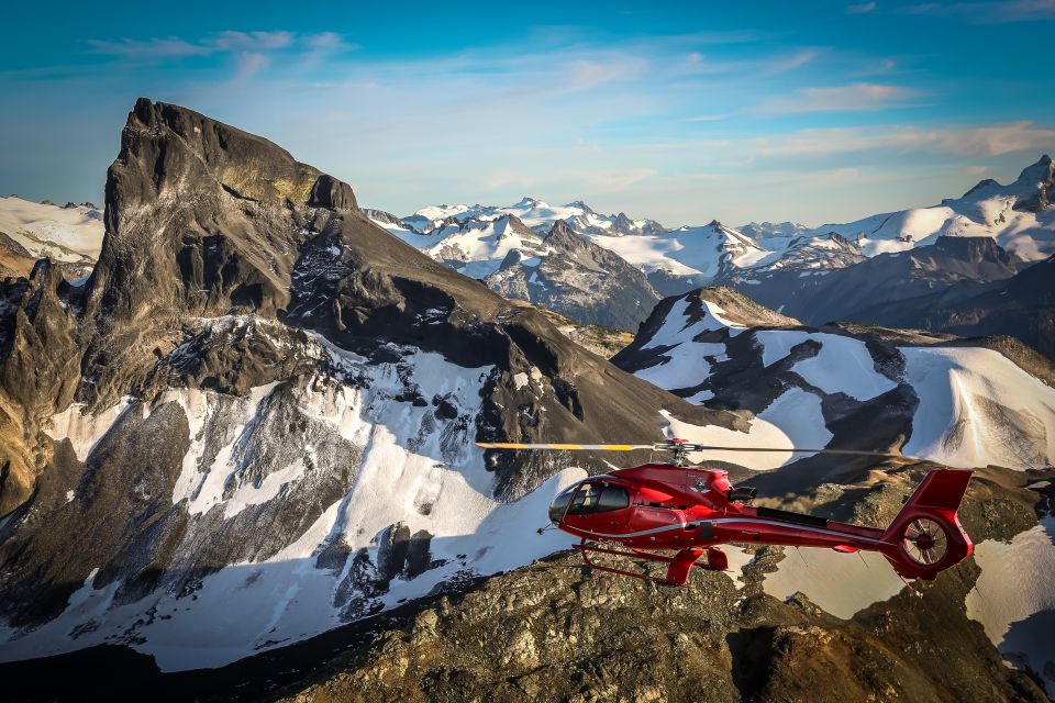 Whistler: Glacier Helicopter Tour and Mountain Landing - Booking Information