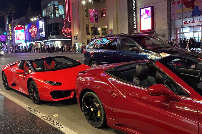 30-Minute Private Ferrari Driving Tour To Hollywood Sign - Tour Route and Important Stops