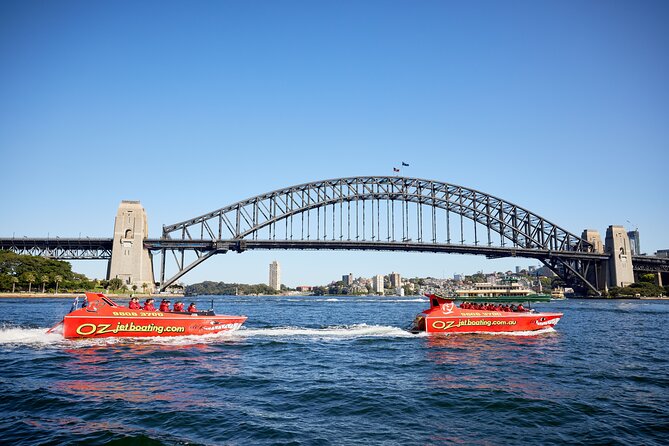 30-Minute Sydney Harbour Jet Boat Thrill Ride - Departure Details and Schedule