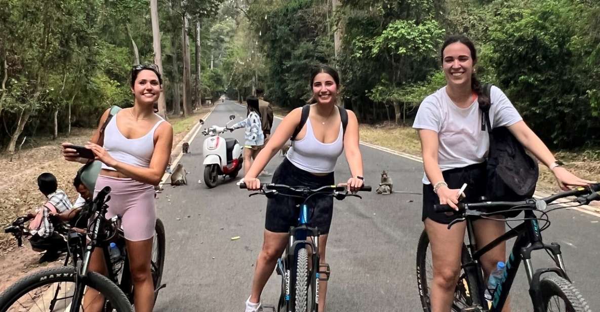 Angkor Wat Bike Tour With Lunch Included - Common questions