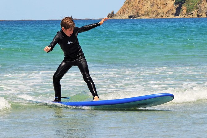 Beginner Surf Lesson at Te Arai Beach - Summary and Key Points