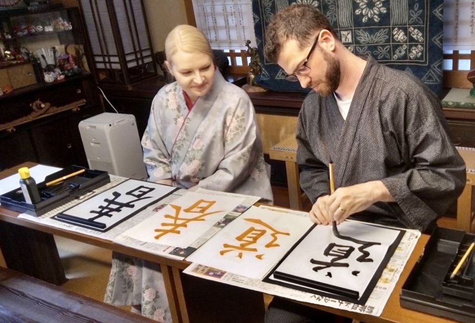 Calligraphy Experience With Simple Kimono in Okinawa - Additional Options