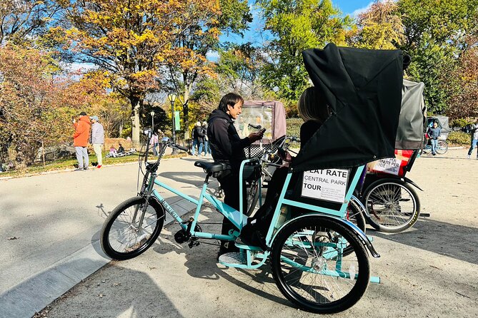 Central Park Private Pedicab Tour (60 Mins) - Common questions