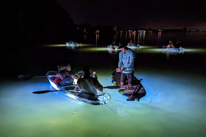 Clear Kayak LED Night Glass Bottom Tour - Sarasota - Common questions
