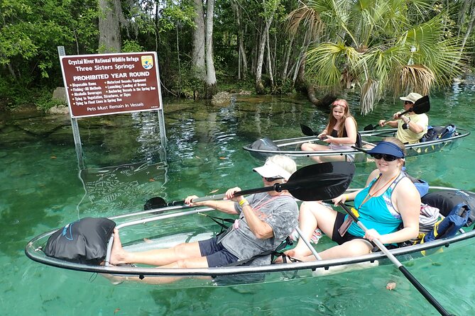 Clear Kayak Tour Of Crystal River And Three Sisters Springs - Sum Up