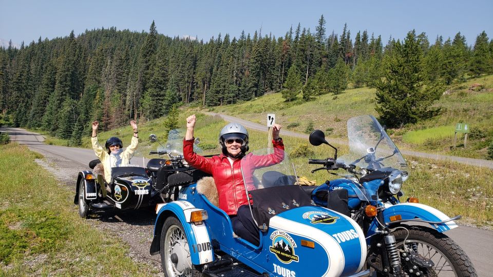 From Calgary: High Spirits Adventure in a Sidecar Motorcycle - Key Points