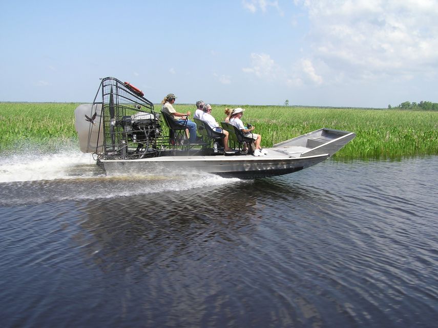 From New Orleans: Swamp Airboat, 2 Plantation Tours & Lunch - Additional Information