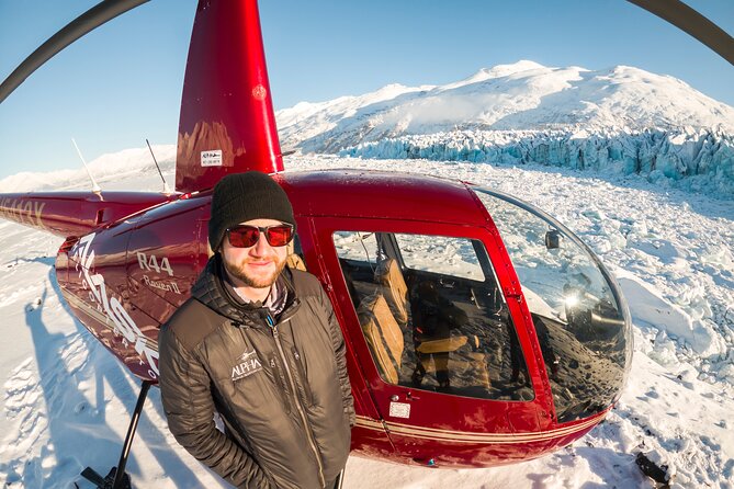 Helicopter Glacier Dogsled Tour Lower Glacier Landing - ANCHORAGE AREA - Alaska Glacier Lodge