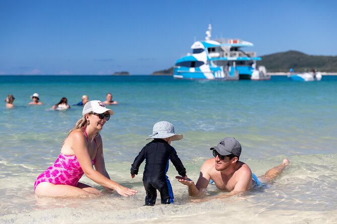 Highlights of the Whitsundays Catamaran Tour From Airlie Beach - Common questions