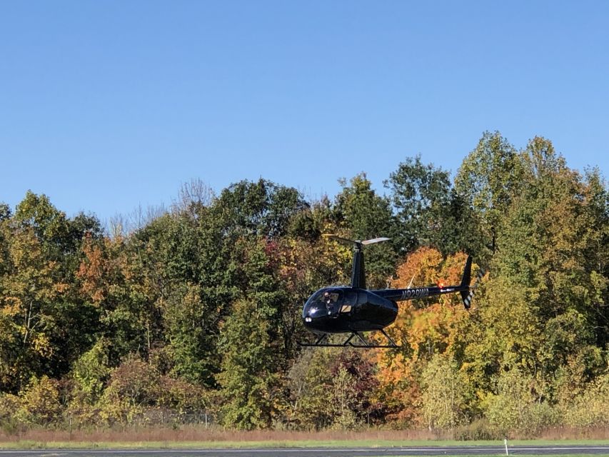 Hudson Valley Fall Foliage Shared Helicopter Tour - Tour Itinerary