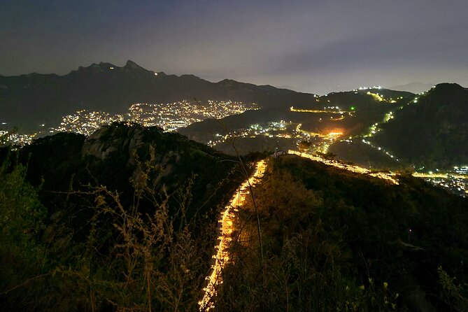 Inwangsan Mountain and Hanyangdoseong Fortress Nightime Hike  - Seoul - Background