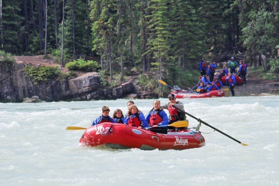 Jasper: Canyon Run Family Whitewater Rafting - Itineraries Subject to Change