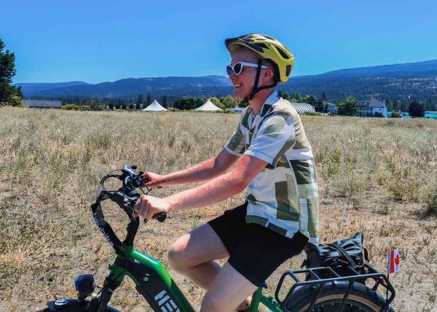 Kelowna: E-Bike Rental With In-App Navigation Guide - Equipment Included