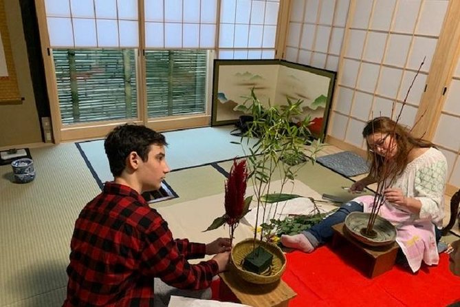 KYOTO Tea Ceremony With Japanese Flower Arrangement IKEBANA - Sum Up