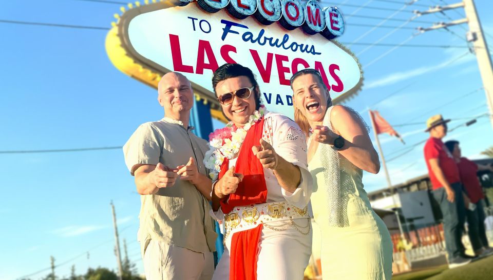 Las Vegas: Elvis Wedding at the Las Vegas Sign With Photos - Elvis Officiant Details