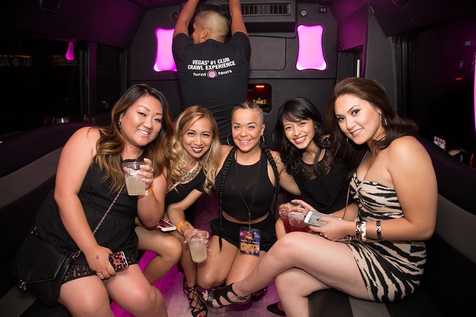 Las Vegas Pool or Night Club Crawl With Party Bus Experience - Dress Code and Policies
