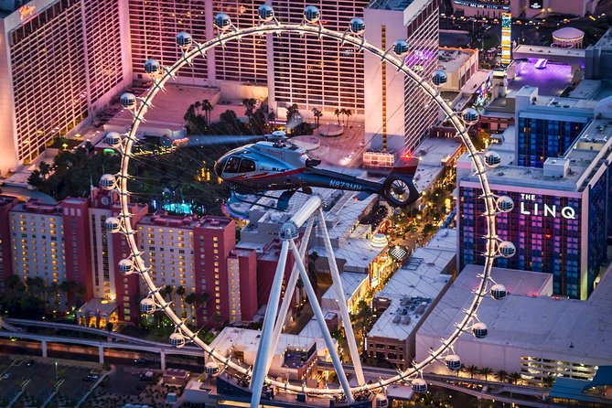 Las Vegas Strip Helicopter Night Flight With Optional Transport - Common questions