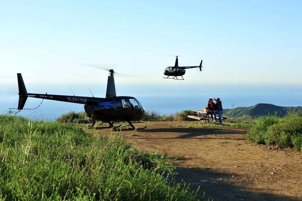 Los Angeles Romantic Helicopter Tour With Mountain Landing - Customer Service