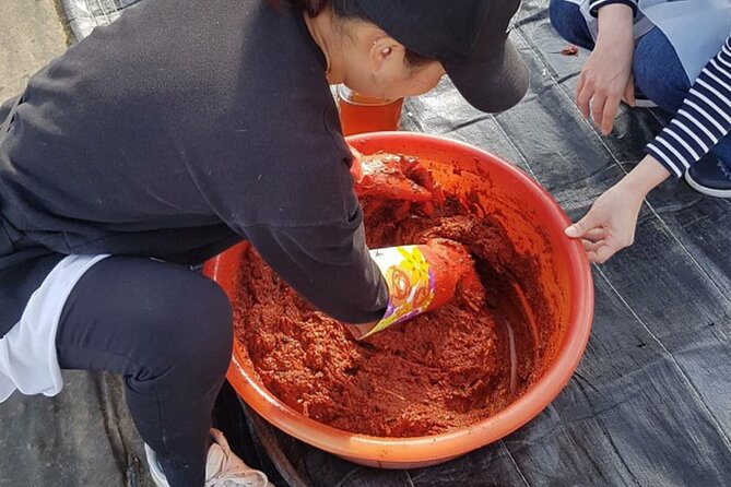 Making Kimchi at a Country Farm Near Busan for the Month of November - Directions