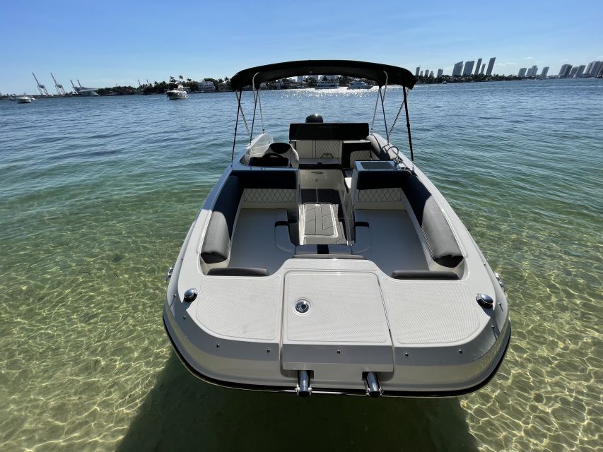 Miami Beach: Private Boat Tour Rental Charter - Boat Rental Charter Experience