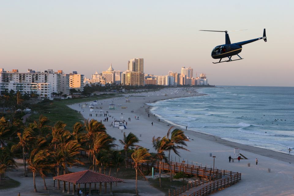 Miami: Luxury Private Helicopter Tour With Champagne - Sum Up