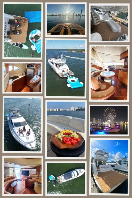 Miami Yacht Rental With Jetski, Paddleboards, Inflatables - Common questions