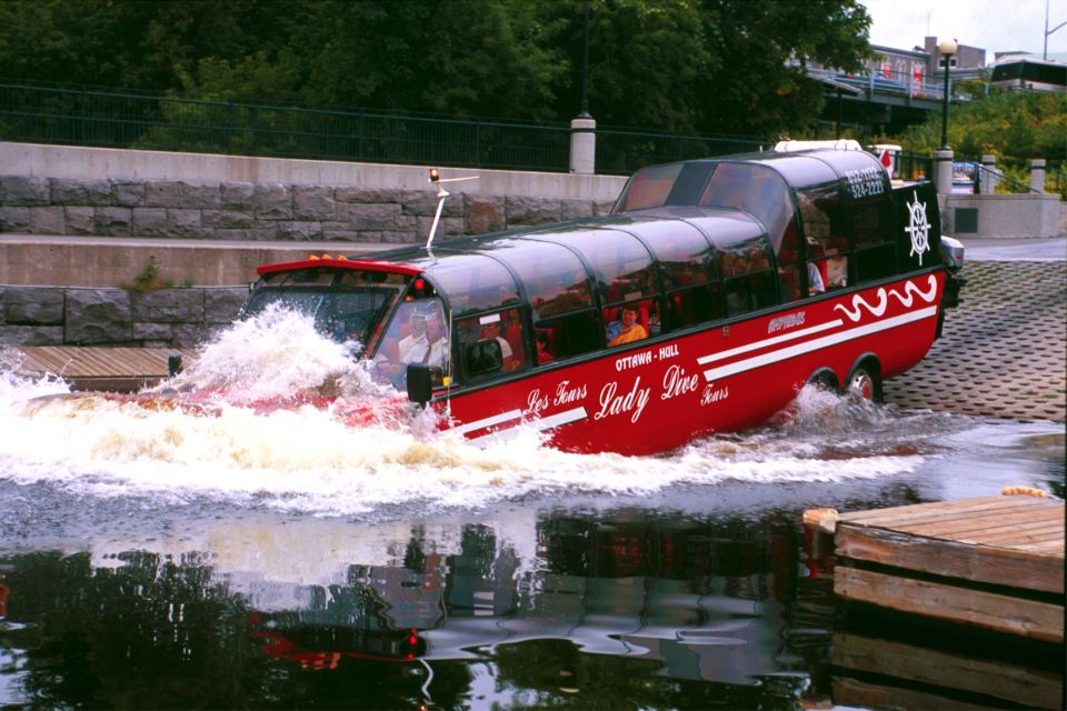 Ottawa: Bilingual Guided City Tour by Amphibious Bus - Key Points