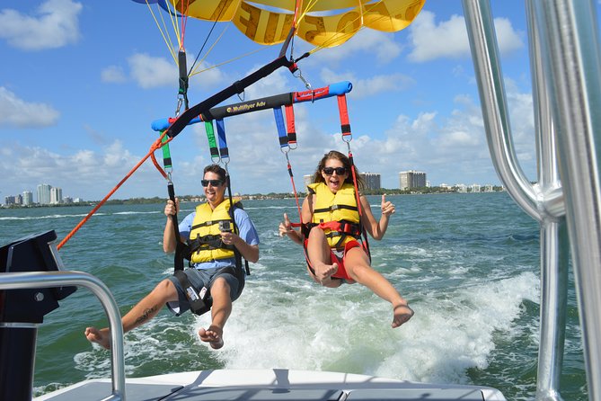 Parasailing in Miami With Upgrade Options - Upgrade Options Available
