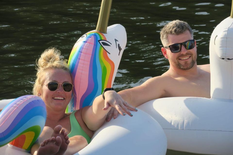 Party Pontoon Boat W/ Captain, Private up to 12ppl - Captains Rates and Additional Tips