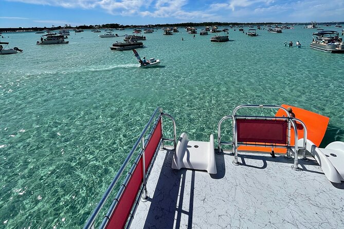 Private Crab Island Double Slides Pontoon Charter With Captain - Traveler Photos