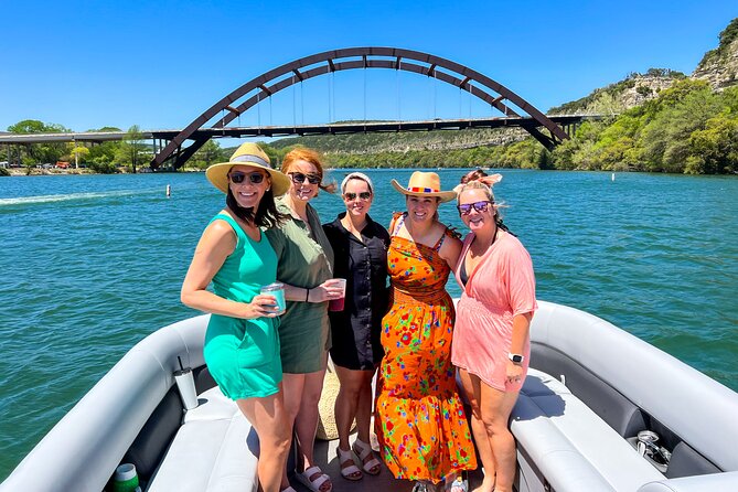 Private Lake Austin Boat Cruise - Full Sun Shading Available - Cruise Itinerary and Features