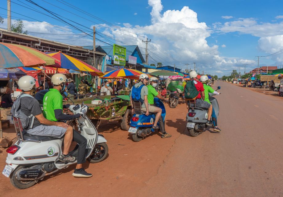 Siem Reap: Sunset Guided Vespa Tour & Local Villages - Common questions