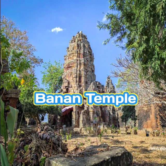 South Battambang Banan Temple, Killing Cave,Bat Cave,Sun Set - Sunset Experience