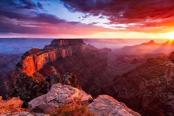 Sunset in the Grand Canyon From Sedona - Sunset Experience and Canyon Edge