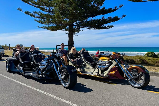 TAURANGA SHORE EXCURSION: Epic 25 Min V8 Trike Tour of Mt Maunganui & TAURANGA - Local Attractions Covered