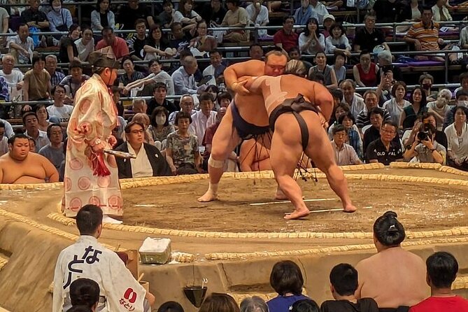 Tokyo Grand Sumo Tournament  With a Sumo Expert Guide - Availability and Time Selection