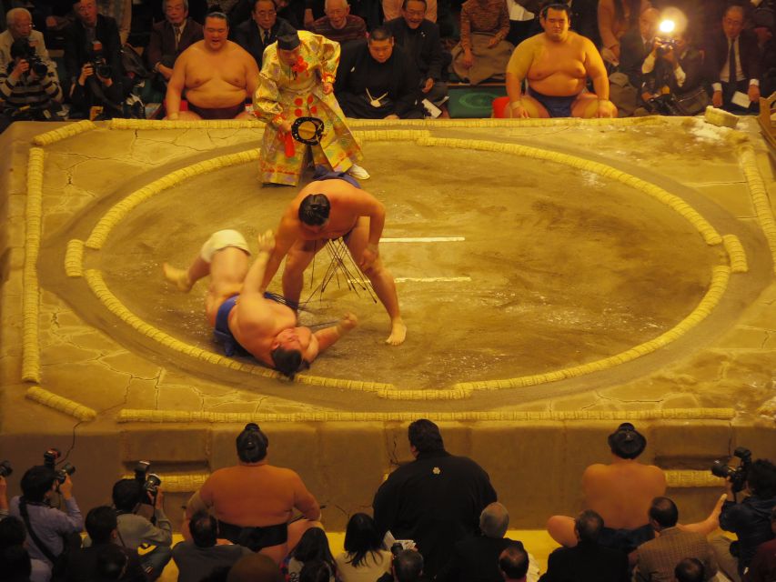 Tokyo: Sumo Wrestling Tournament Ticket With Guide - Cancellation Policy