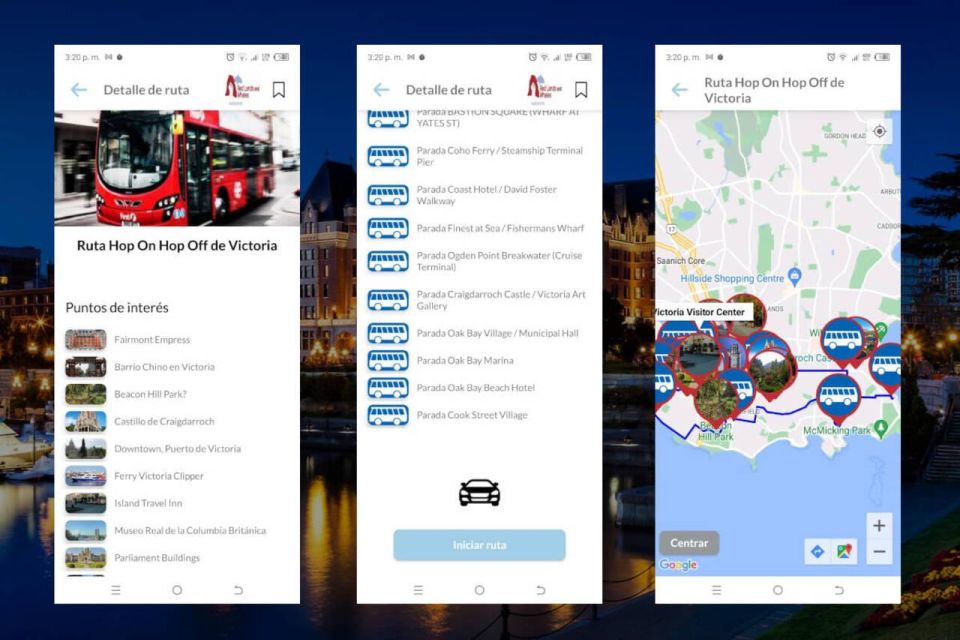 Victoria Self-Guided Tour App - Multilingual Audioguide - Common questions