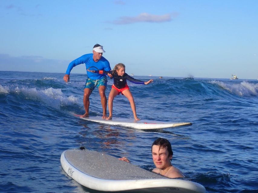 Waikiki: 2-Hour Private or Group Surfing Lesson for Kids - Key Points