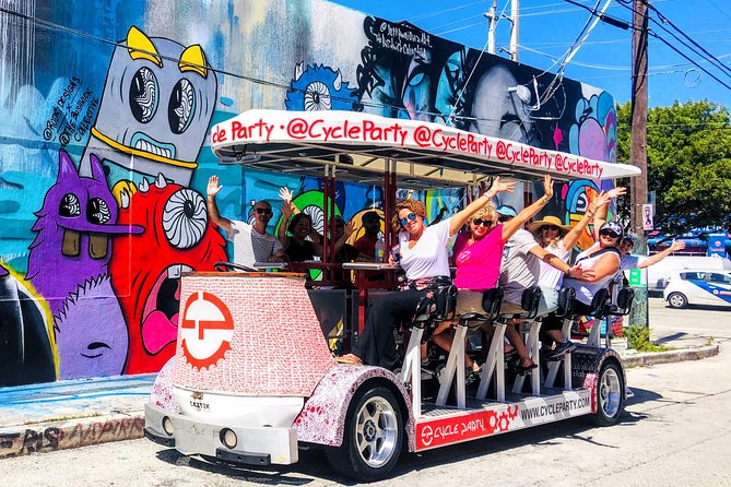 Wynwood Party Bike Bar Crawl - Key Points