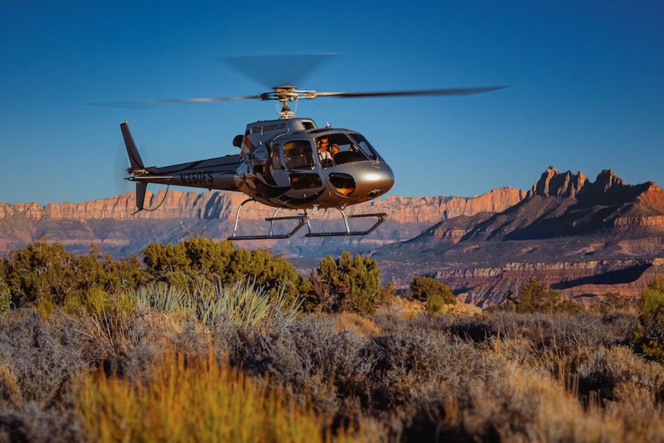 Zion National Park and Canaan Cliffs: Helicopter Tour - Passenger Requirements and Restrictions