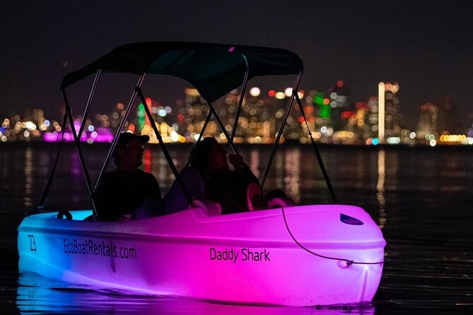 1 Hour Pedal Boat Rental in San Diego: Day or Night Glow Options - Meeting Point and Rental Duration