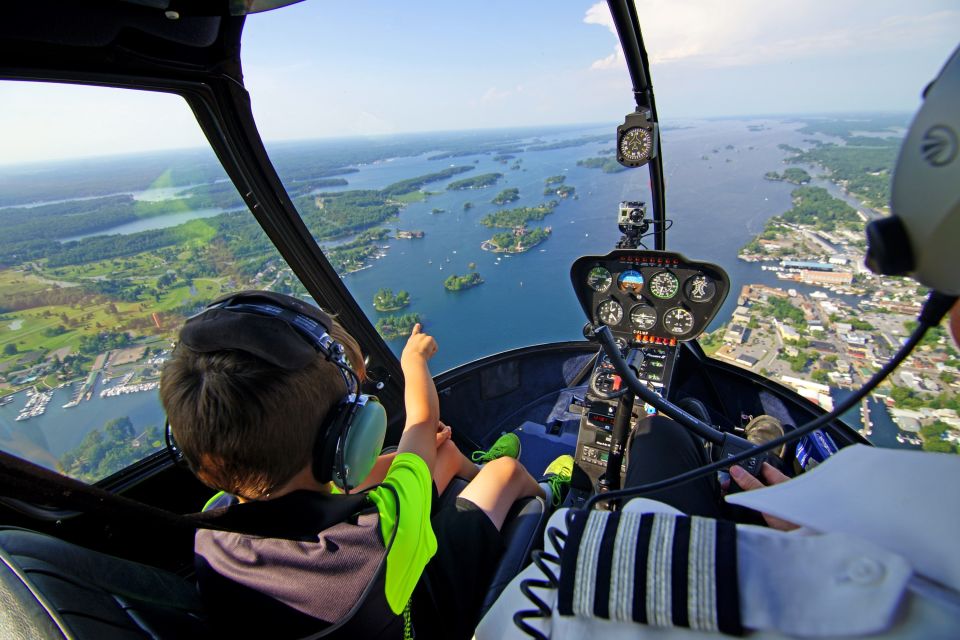 1000 Islands: 10, 20, or 30-Minute Scenic Helicopter Tour - Booking Information Details