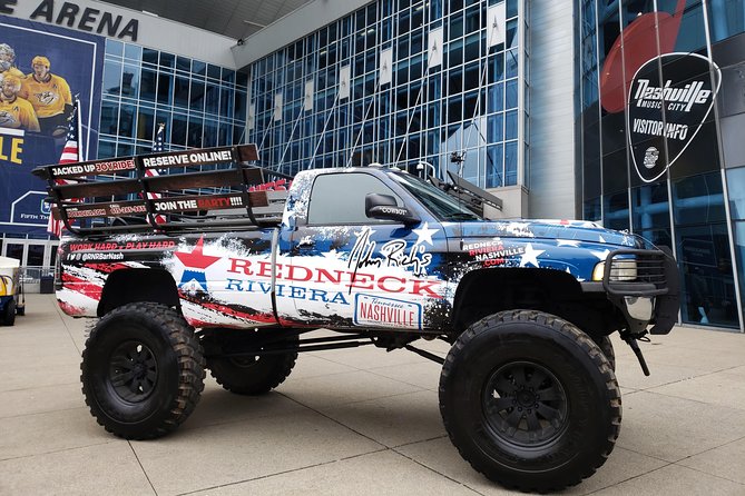 90-Minute Monster Truck Joyride City Tour of Nashville - Meeting Point and End Point