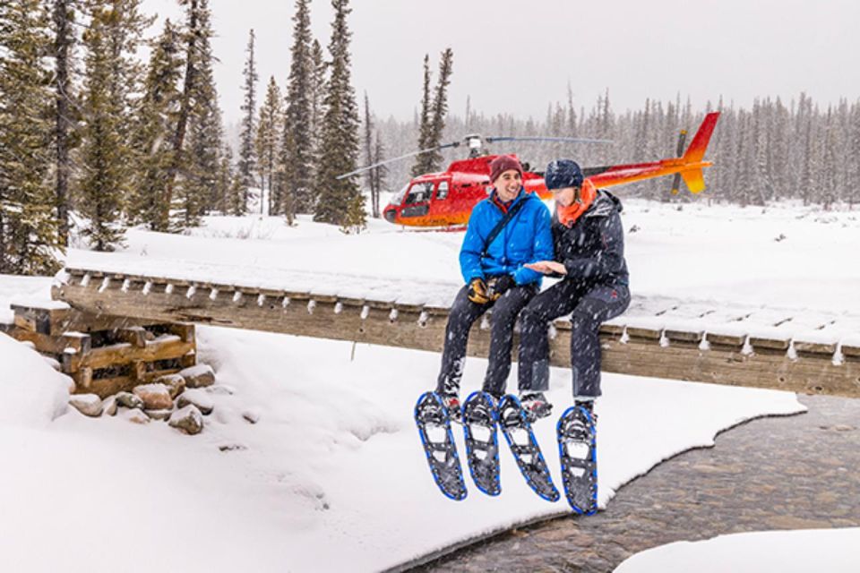 Banff/Jasper: Canadian Rockies Helicopter & Snowshoe Tour - Sum Up