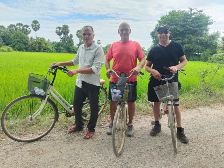 Battambang Unique Day Tours Mixing Bicycle -Tuk Tuk-Lunch