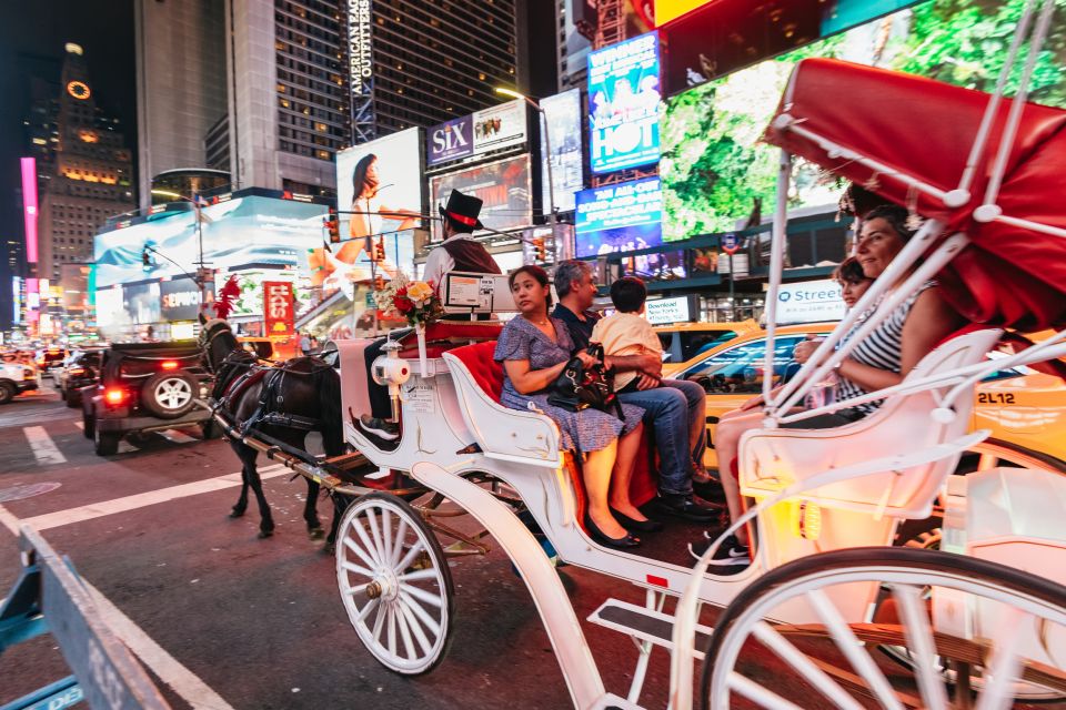 Central Park, Rockefeller & Times Carriage Ride (4 Adults) - Activity Details