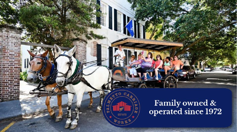 Charleston: Private Carriage Ride - Sum Up