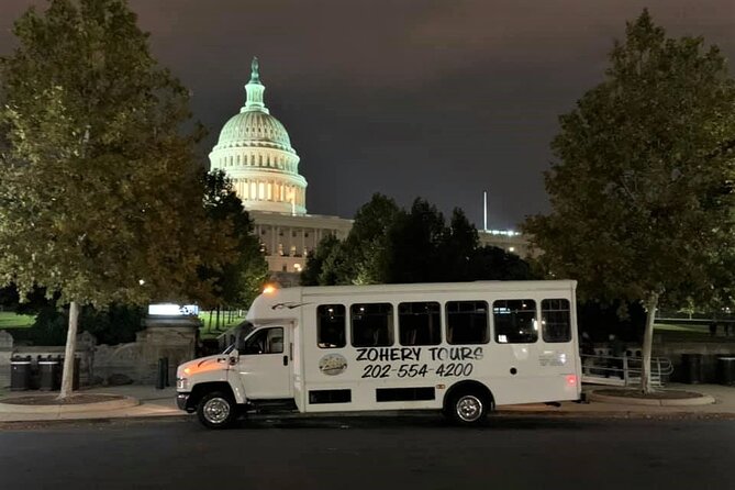 Day or Night-Time Grand City Tour of Washington DC - Additional Information